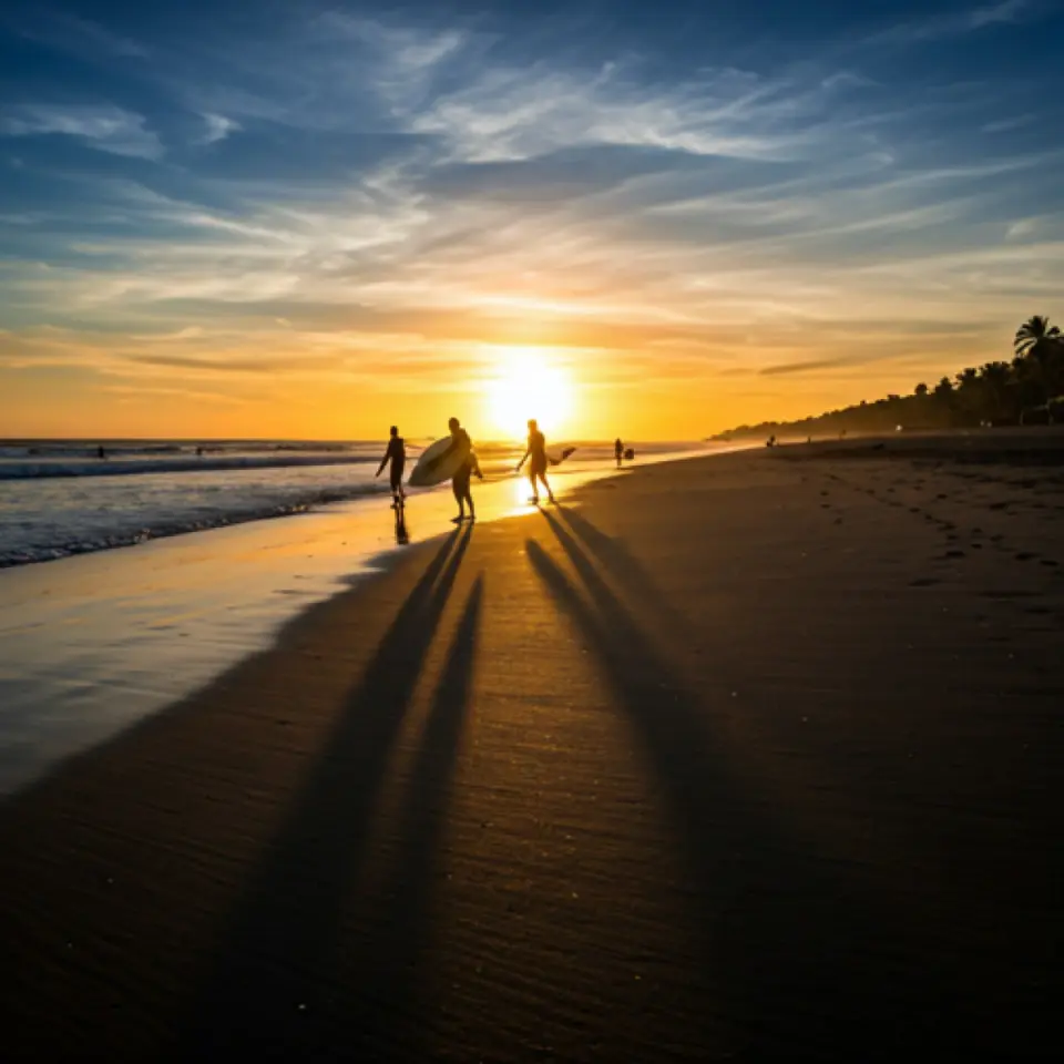 Canggu landscape in Bali