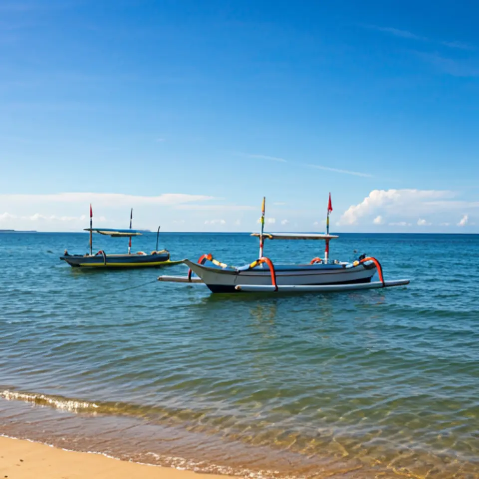 Sanur landscape in Bali