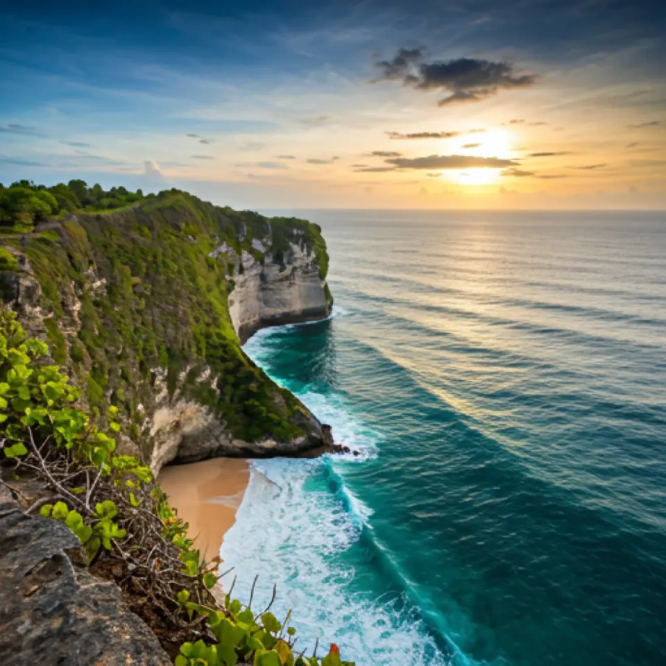 Uluwatu landscape in Bali